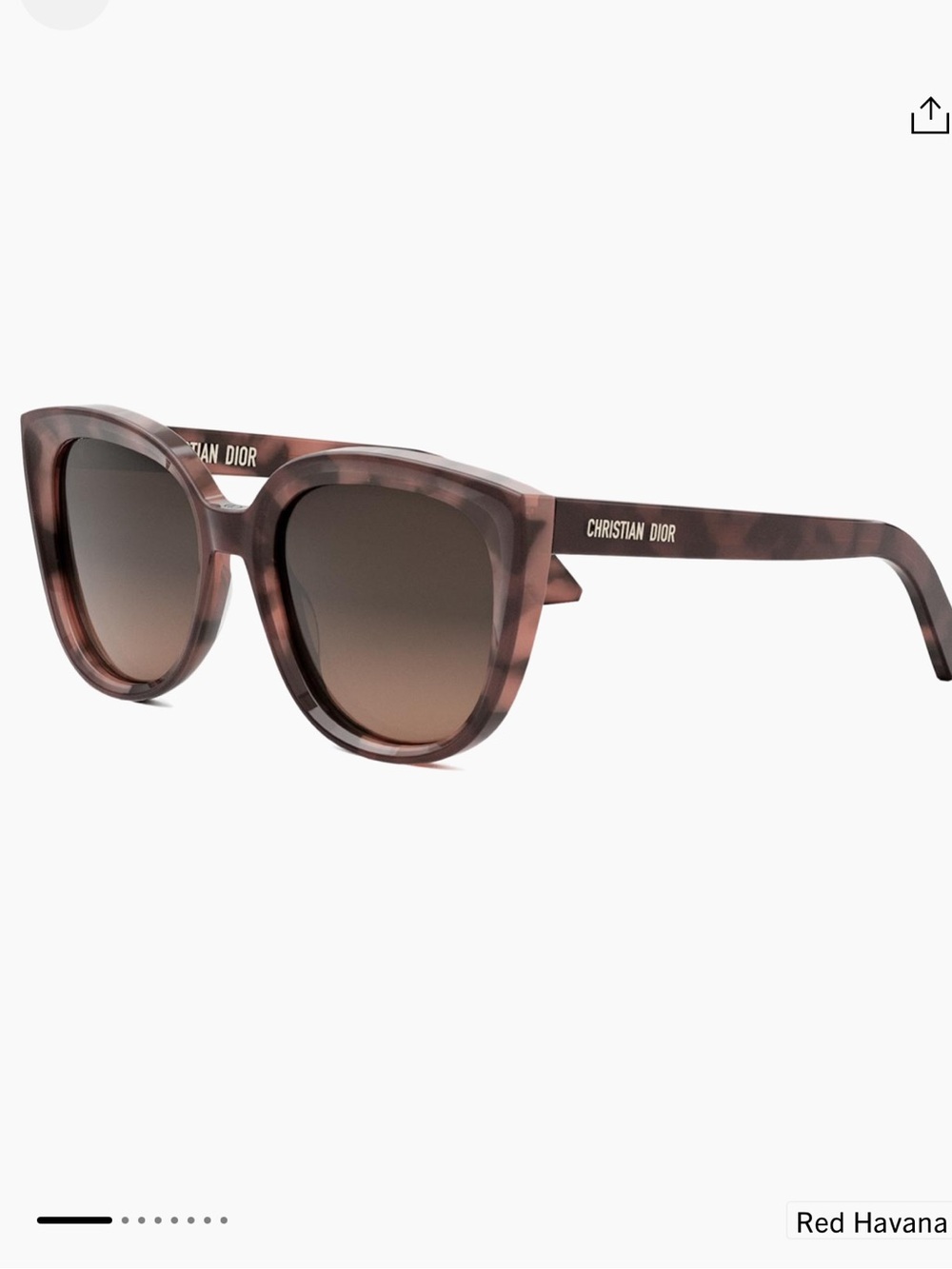 DIOR DiorMidnight RIl Butterfly Sunglasses, 54mm